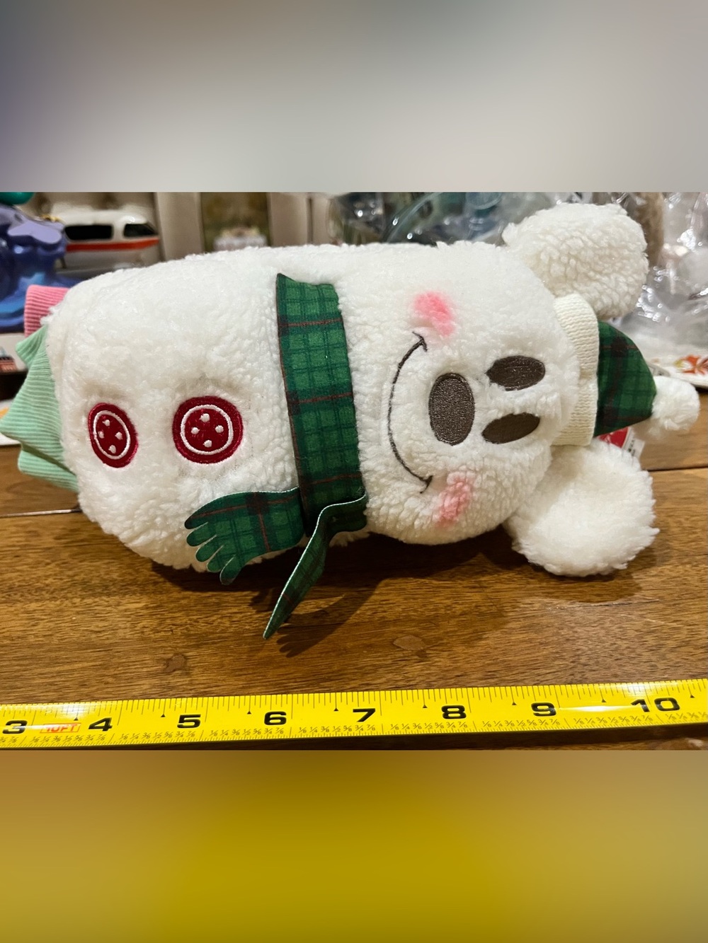 Tokyo Disney Resort White SnoSnow Plush Mittens